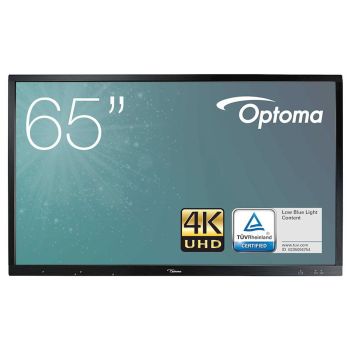 Ecran Interactif Optoma - 65 - 3 HDMI & basic s/w 3651rk